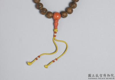 图片[2]-Agarwood bead bracelet with tin container, Qianlong reign (1736-1795), Qing dynasty-China Archive